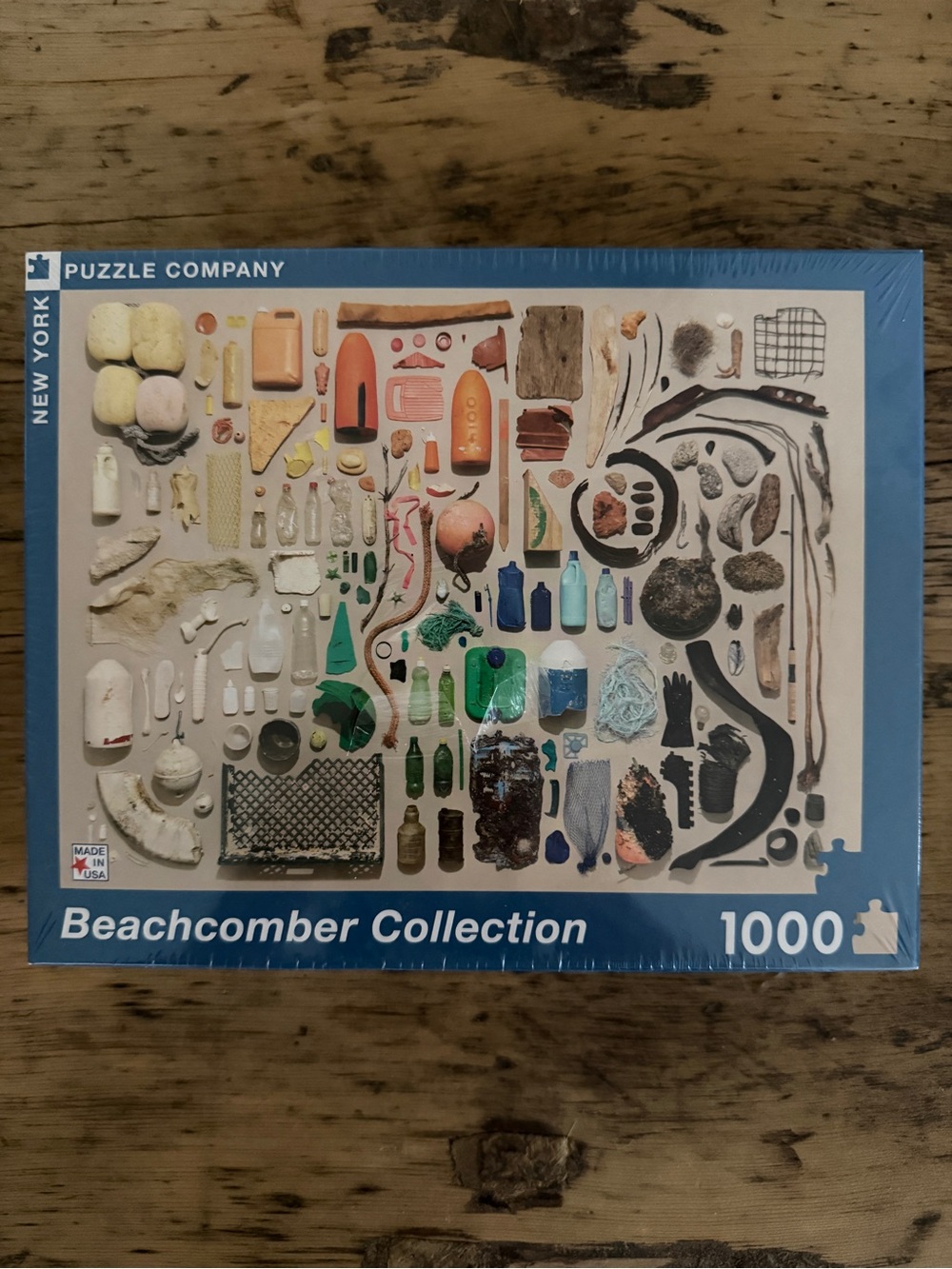 New York Puzzle Co Beachcomber Collection 1000 Pc Jigsaw Puzzle Jim Golden